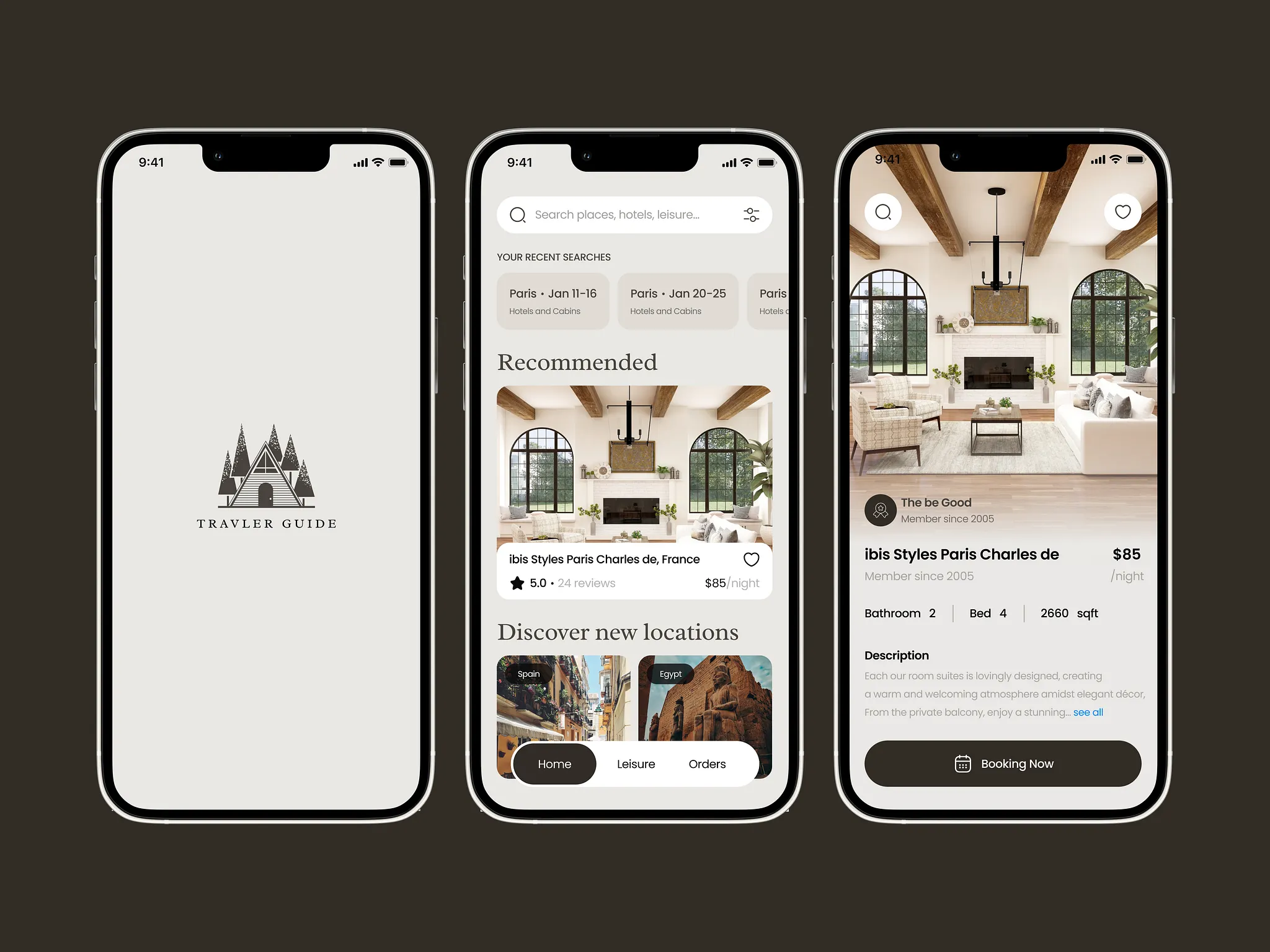 Travel Booking Android App